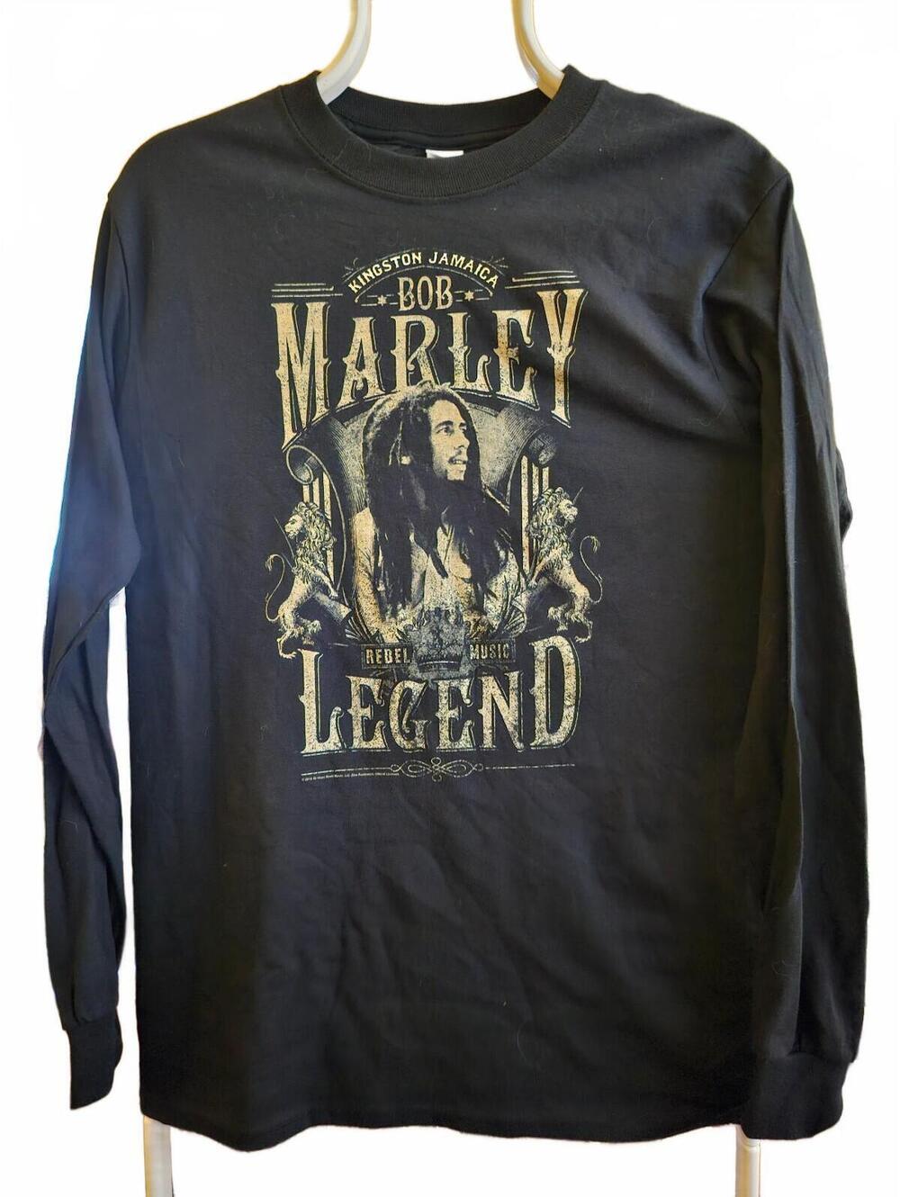 Bob Marley - Legend - Women's Small long sleeve Rock Tee (Kids/unisex) - EUC